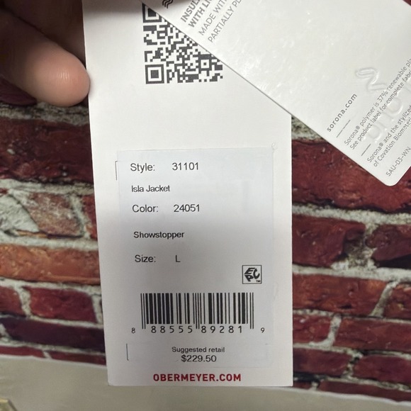 NWT 2025 Obermeyer Girls Teen Large (14-16) Isla Jacket - Showstopper SKI - Picture 3 of 8